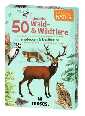 Expedition Natur - 50 heimische Wald- & Wildtiere