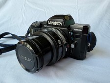 Minolta AF 7000 Maxxum Camera w/Minolta AF Lens 35-70mm Flash 2800AF Untested