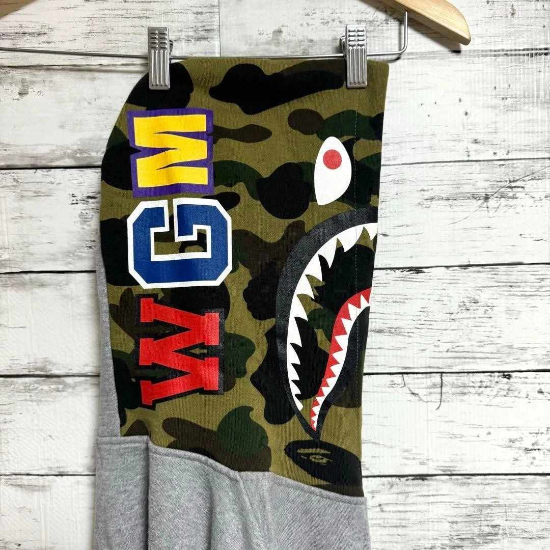 A BATHING APE (BAPE) Giacca Bape Camouflage Shark Stadium UOMO S JP taglia