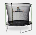 Plum Play 8ft Fun Garden Trampoline With Safety Net Enclosure Kids Outdoor