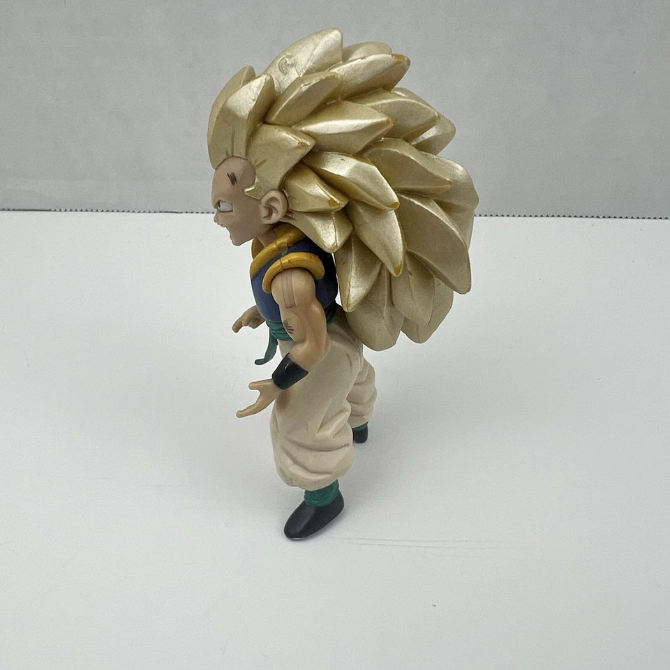 Jakks Pacific Dragon Ball Z Super Saiyan 3 Gotenks Action Figure DBZ 4” - Image 2 of 4