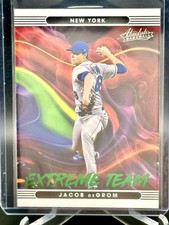 Jacob DeGrom New York Mets 2022 Panini Absolute Extreme Team #ET-10 Green