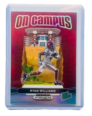 Ryan Williams 2025 Panini Prizm Draft Picks On Campus #OC-2 Alabama Football SP