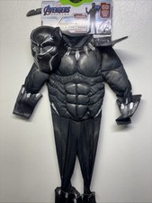 Marvel Rubies Black Panther costume boys. M 8-10  C3