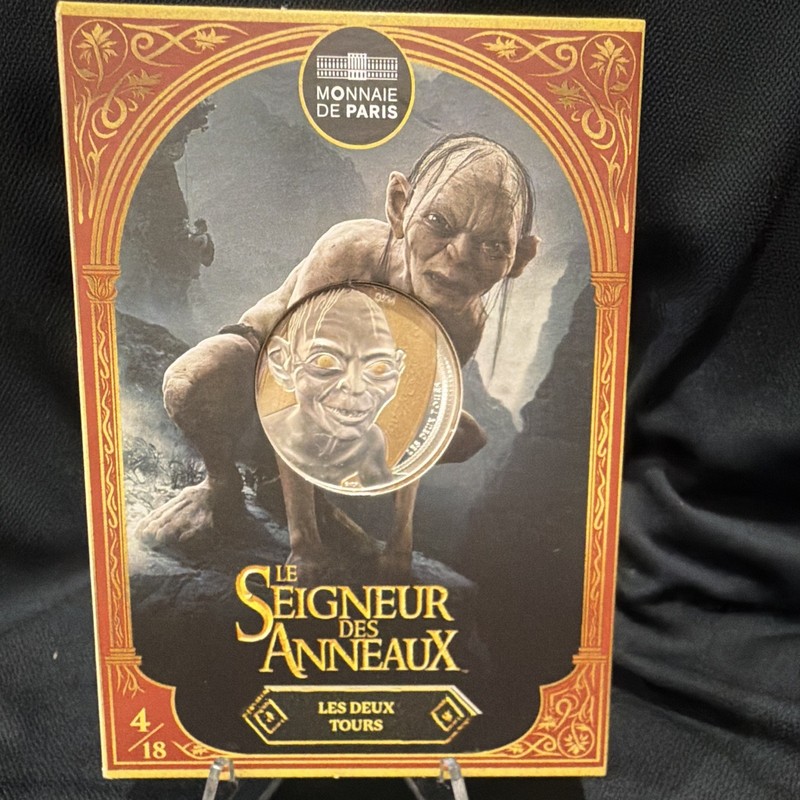 Monnaie de Paris Le Seigneur des Anneaux Les Deux Tours Fantasy Issue Coin