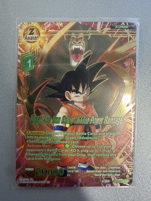 Great Ape Son Goku, Hidden Power Rampage (Gold-Stamped) - BT27 History of Z