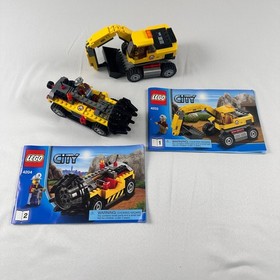 LEGO City Retired Lot (4)4204 Gold Mine sections, (2)4203 sections, & (1)60054