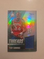 TERRY CUMMINGS 2013-14 Panini Spectra THREADS AUTOGRAPH #22 SP 94/149