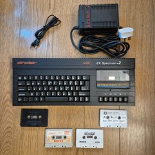 Sinclair ZX Spectrum 128k Plus +2A Refurbished Computer Vintage Tested & Working