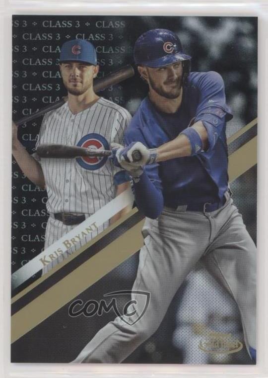 2019 Topps Gold Label Class 3 Black Kris Bryant #12 q4j
