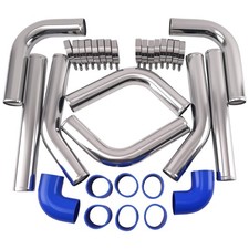 2.5 Universal Turbo Intercooler Piping Kit Wpipe And Hoses