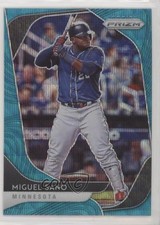 2020 Panini Prizm Tier II Teal Wave Prizm Miguel Sano #109 v1i