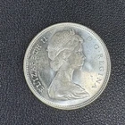 1965 Canada 1 Dollar 80% Silver Coin BU Queen Elizabeth II & Voyageur (N#456)