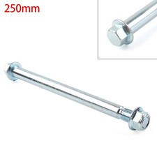 250mm Front Rear Wheel Hub M15 Axle Shaft Axis Sleeve For 110cc 125cc Dirt Bike