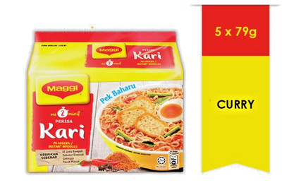 Maggie Instant Noodle (Curry Flavour) 5 pack in.