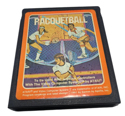 Racquetball (Vintage Atari 2600 Game 1981 - Apollo Games) - Tested!