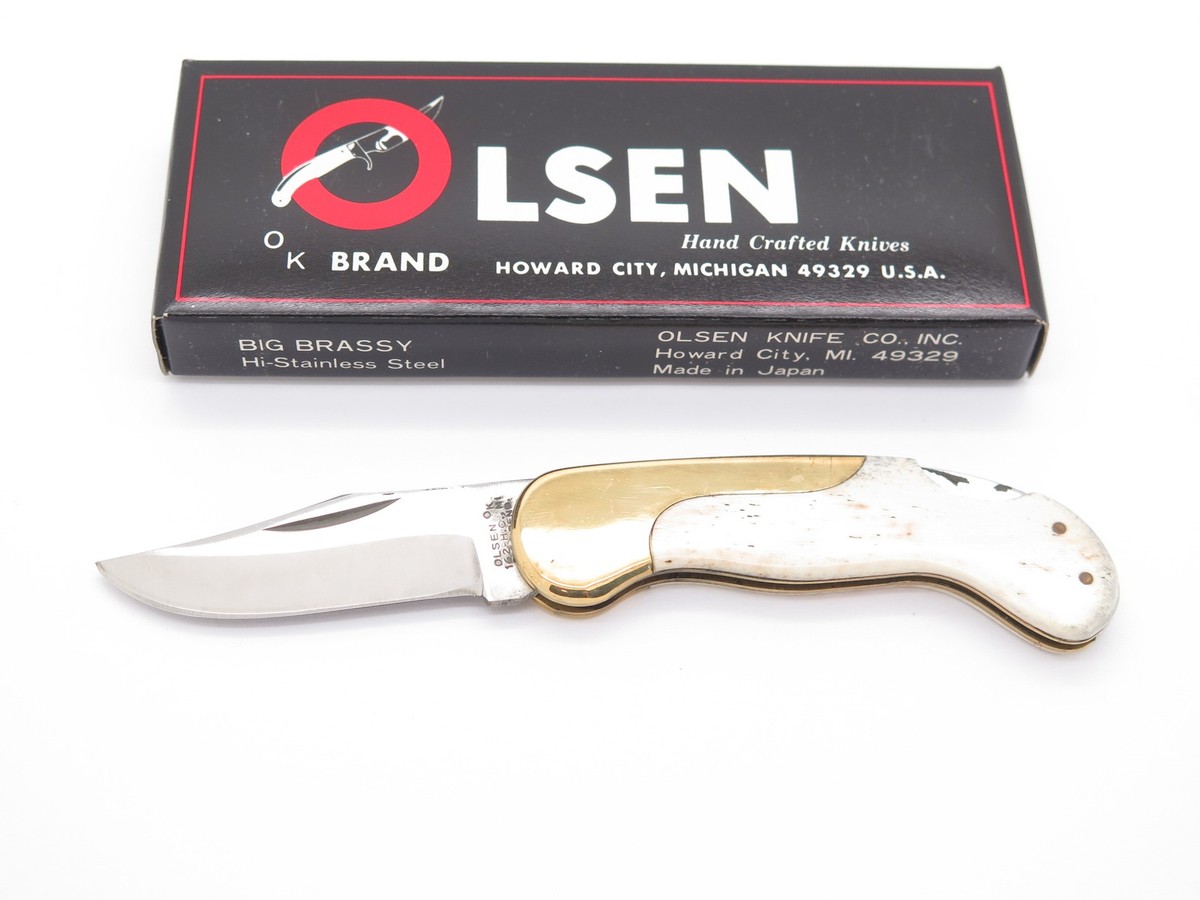 Vtg Olsen OK 162 Lil Brassy Seizo Imai Seki Japan Folding