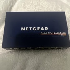 NETGEAR ProSafe GS108 8-Port Gigabit Unmanaged Ethernet Switch RJ-45