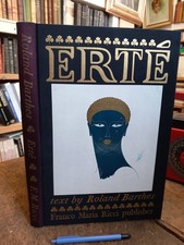 Erté text by Roland Barthes Franco Maria Ricci publisher