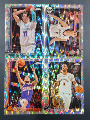 2025-26 Topps Chrome Basketball RAYWAVE REFRACTORS You Pick - 2 Card Minimum