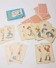 Vintage Old Maid Card Game - Whitman Publishing Co. - Made in USA - Complete