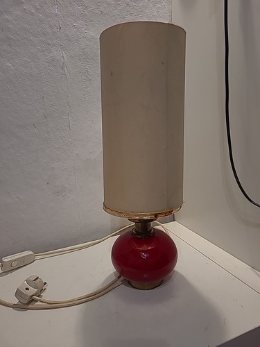 Tischlampe Stehlampe Fat Lava Vintage Retro Shabby Chic 70er Jahre