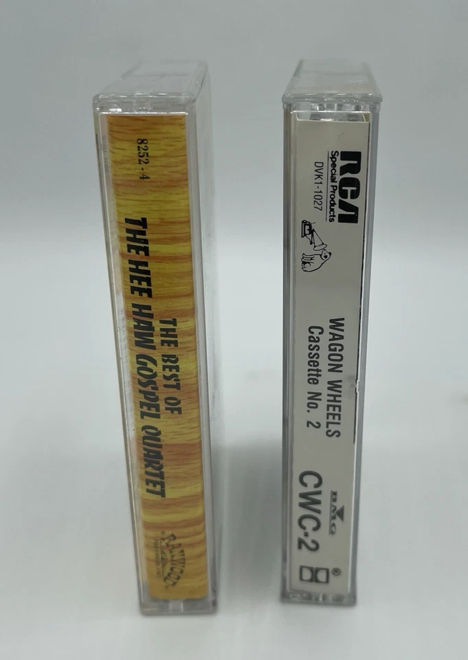 Best of the Hee Haw Gospel Quartet & Wagon Wheels No 2 CWC-2 Cassette Lot of 2 - Image 2 of 4