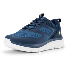FitVille Mens Walking Shoes Breathable Cushioned Sneakers Comfort Wide Toe