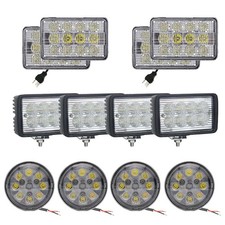 Complete Led Light Kit For John Deere Tractors 9000-9000t Series 9300t 9400+