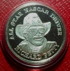 Richard Petty-All Star Nascar Driver Round 1 Troy oz.999 Fine Silver-w/Capsule