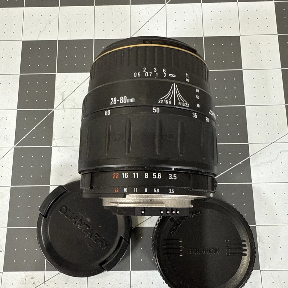 Quantaray for Nikon AF 28-80mm f/3.5-5.6 Lens - Image 3 of 4