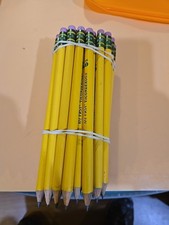 Ticonderoga my first pencils 2 HB Latex Free Eraser Lot Of 45 I 