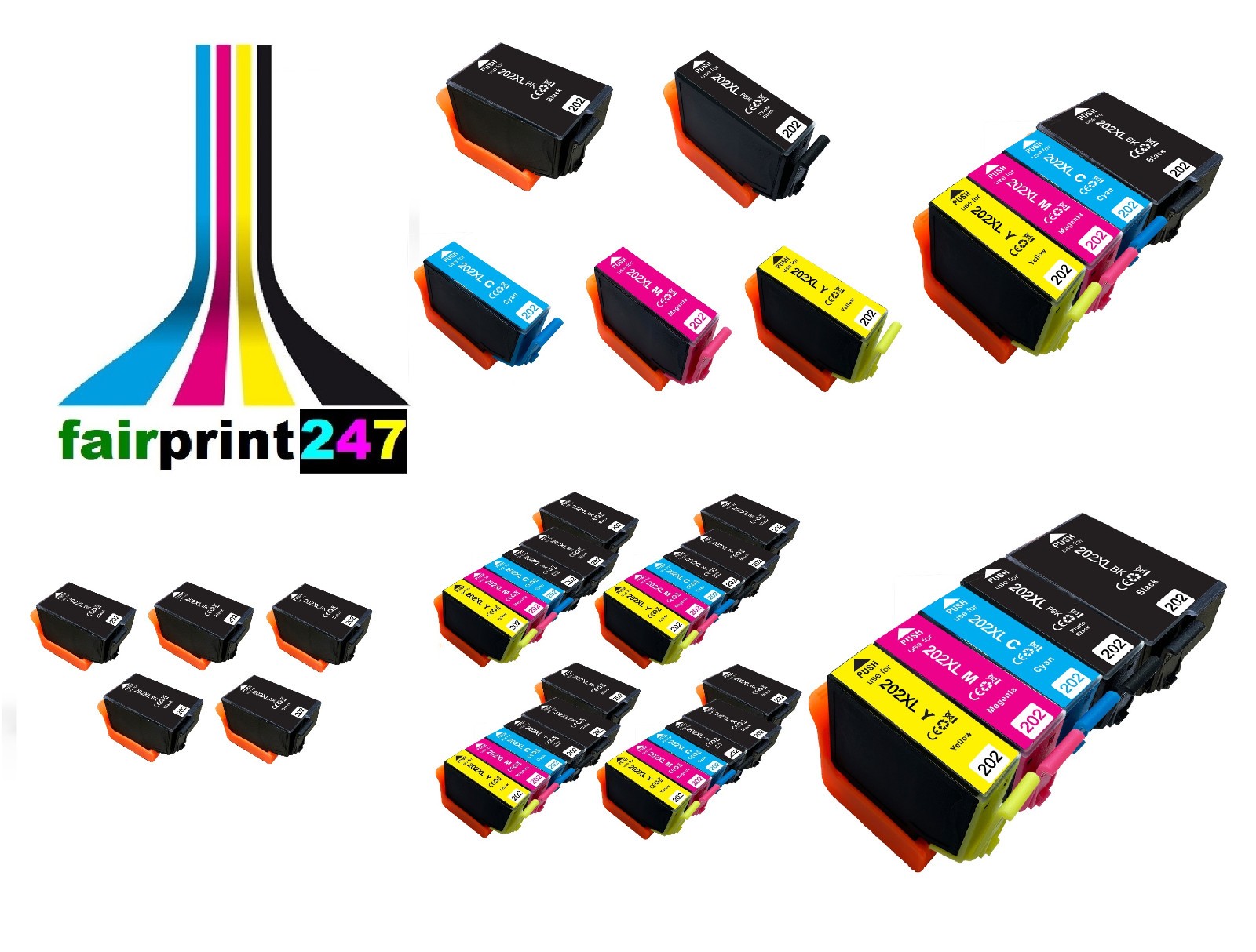 Cartucce per Epson Expression Premium XP-6100 non originali XXL quantità TOP