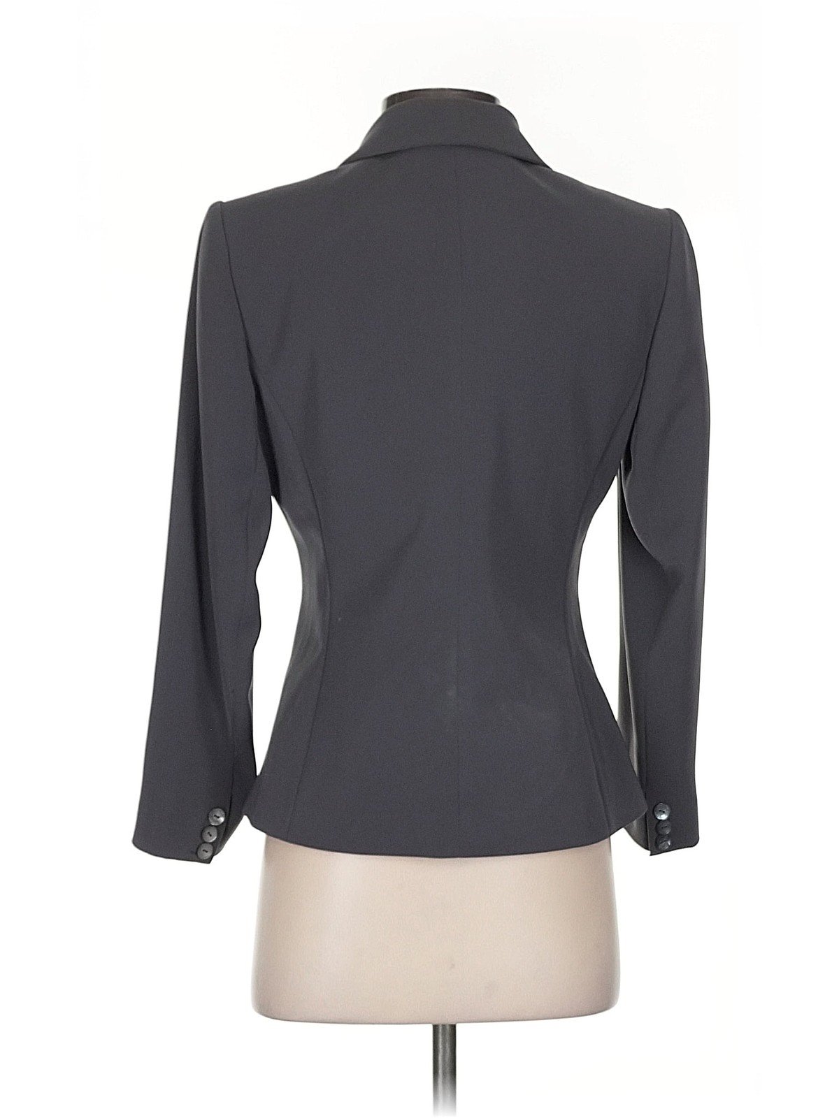 Calvin Klein Women Gray Blazer 2 thumbnail 2