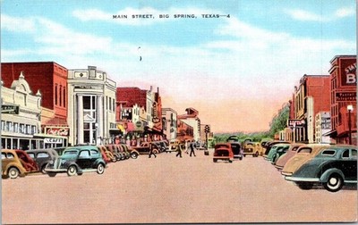 Texas Big Spring ,  Main Street
