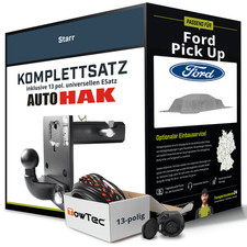 Für FORD Pick Up F150 Anhängerkupplung starr +eSatz 13pol uni. 01.1993-08.2014