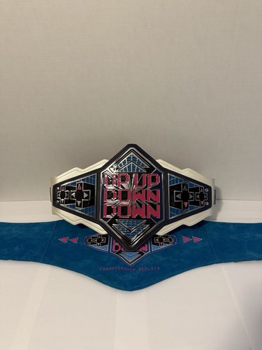 WWE Up Up Down Down Replica Authentic WWE Shop Belt Championship With Bag RARE
