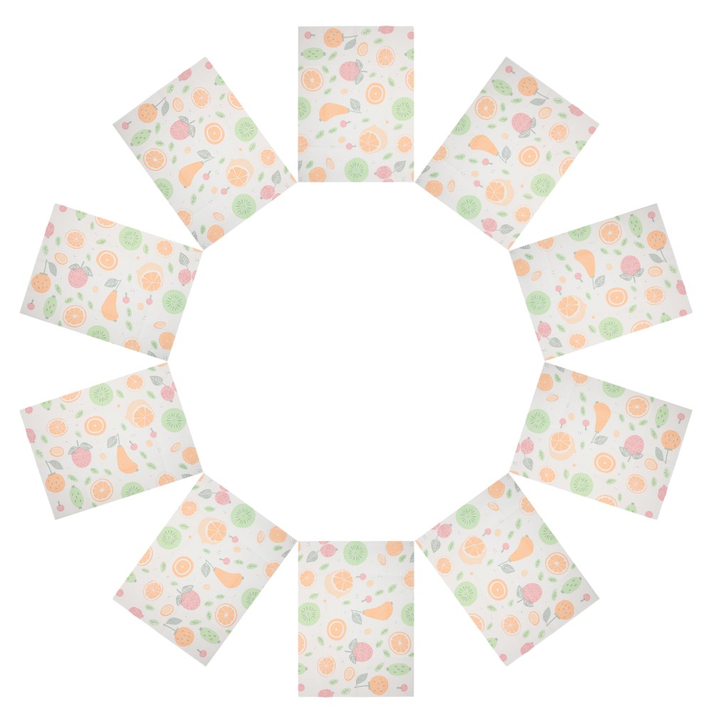 40Pcs Kids Placemat: Waterproof Food Mats - Restaurant Travel Essentials -