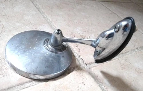 Vintage 1940s 50s Side View Mirror Buick Packard Hudson Dodge Chevy Nash Rat Rod