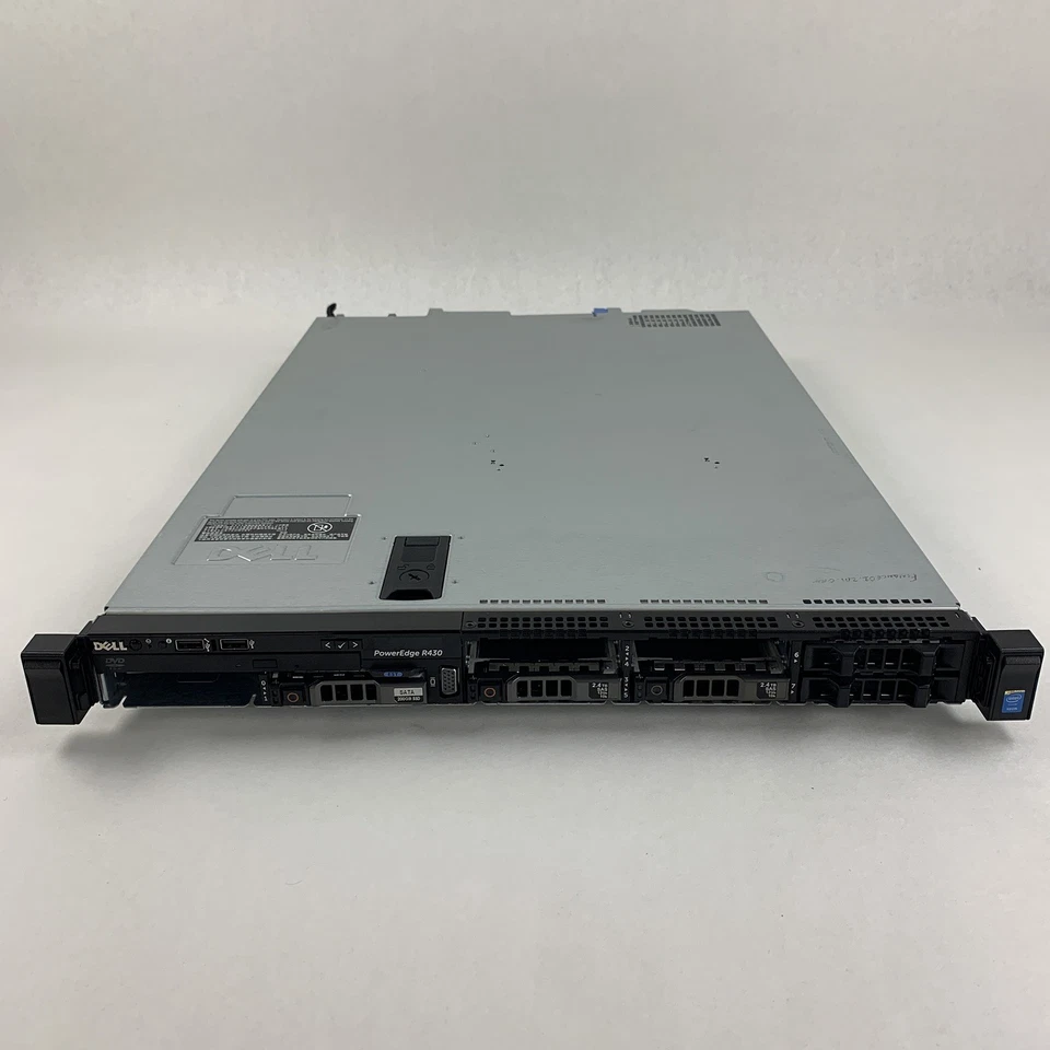 Servidor Dell PowerEdge R430 Intel Xeon E5-2623V3 3,0 GHz 32 GB Ram sin sistema operativo sin disco duro Foto 2 de 4