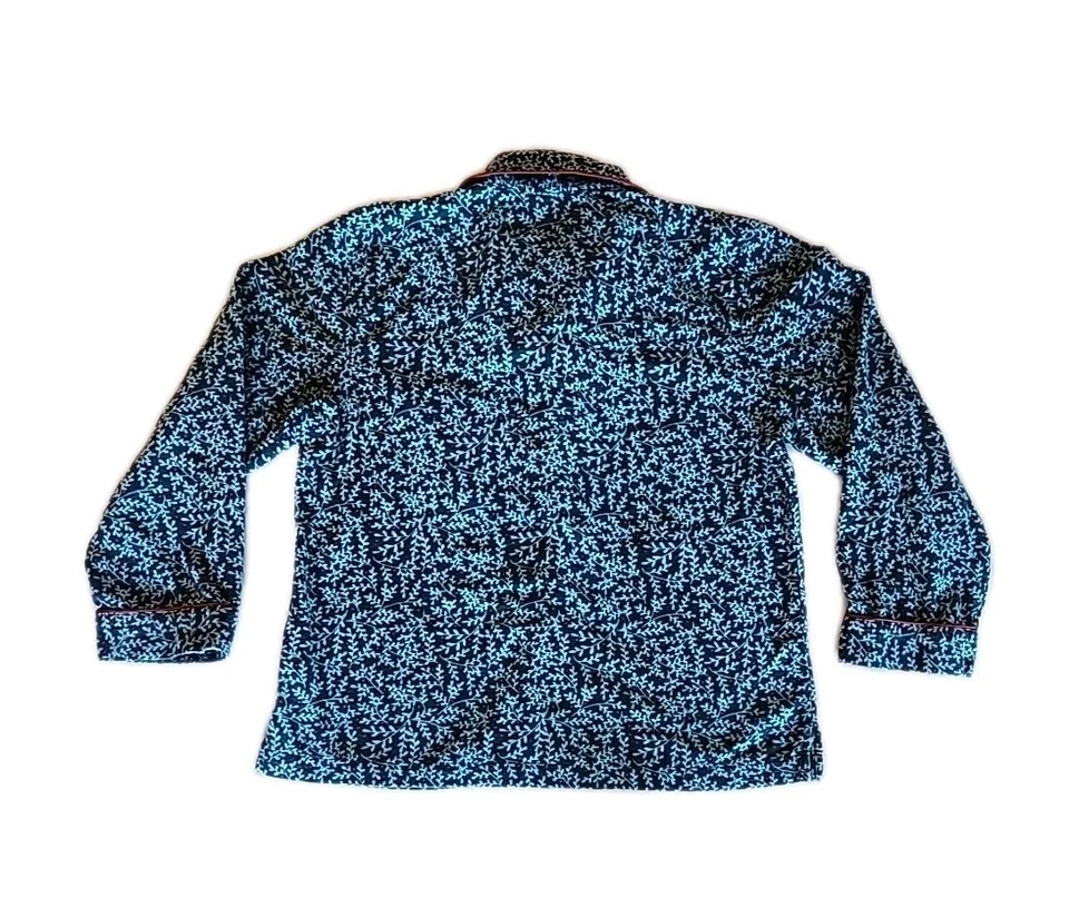 Conjunto de pijama Charter Club franela de algodón acebo vacaciones de invierno acogedor para mujer S Foto 3 de 4