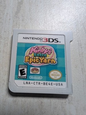 Kirby's Extra Epic Yarn Nintendo 3DS Kirby CART ONLY US vers