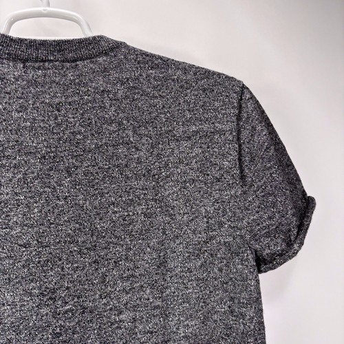 Icebreaker Shirt Men's Small Gray Heather Flaxen Short Sleeve Wool Linen Blend - Picture 13 of 15