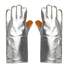Protective Aluminum Foil Gloves for For welding Barbecue Heat Insulation Pair