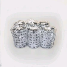 Zebra Standard Black Wax Ribbon for Industrial Thermal Transfer Printer Lot Of 6