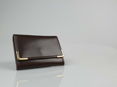 Brown Coin Holder (85mm x 65mm) New In Box - 312