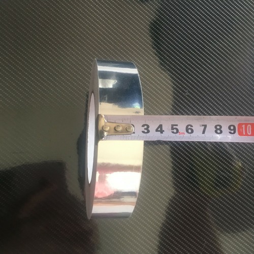 Glossy Mirror Chrome Silver Vinyl Wrap Tape Film Sticker for Car Furniture DIY - Picture 6 of 9
