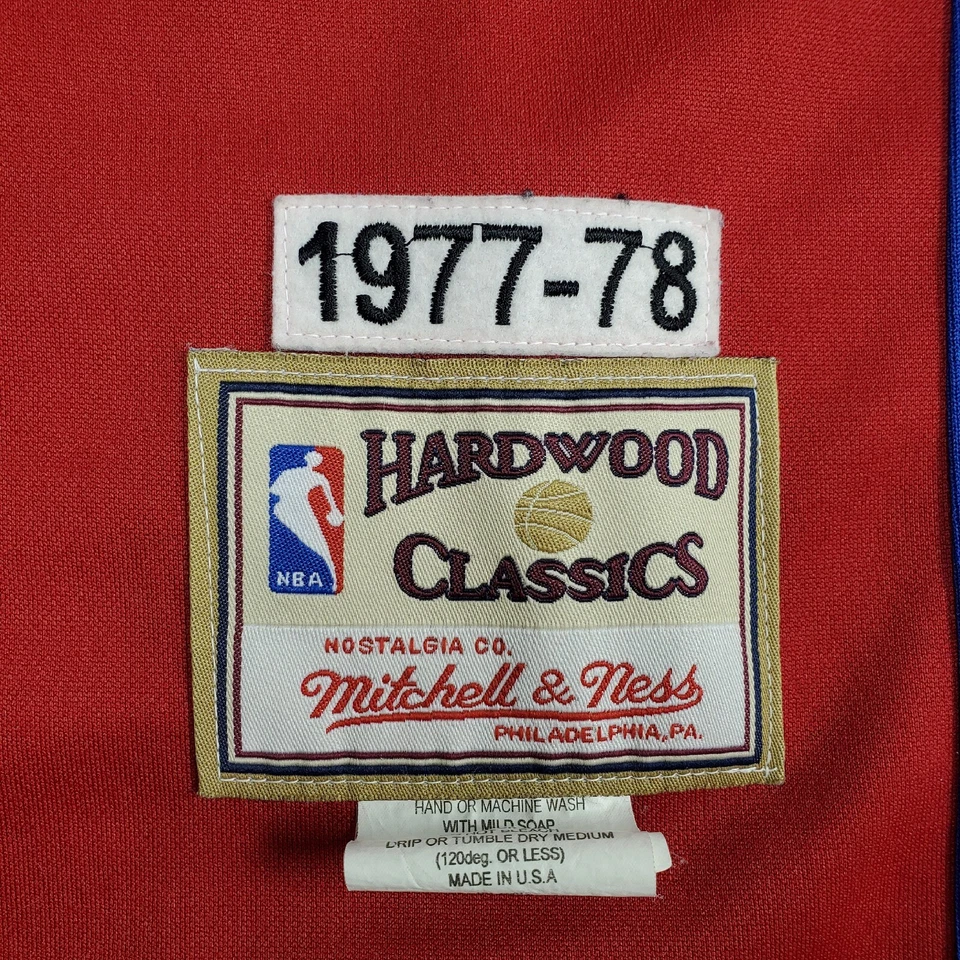 Julius Erving #6 Philadelphia 76ers Mitchell & Ness 1977-78 Hardwood Classics 54 - Image 3 of 4