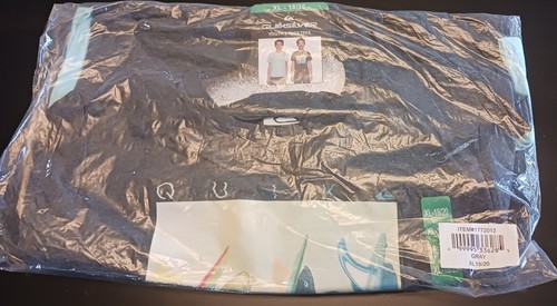 New Quiksilver Youth 2-pack Short Sleeve Tee, XL-18/20 Turquoise Dark Grey NWT - Picture 4 of 7