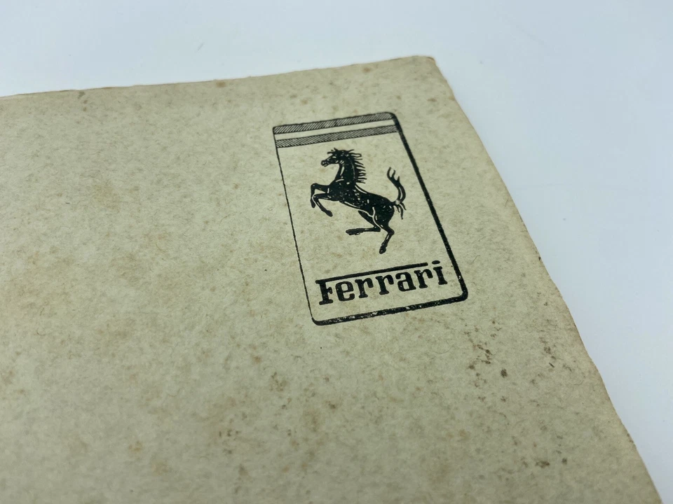 FERRARI 212 INTER 250 MM 340 MEXICO 342 AMÉRICA | MANUAL DEL USUARIO | 1952 Foto 2 de 4